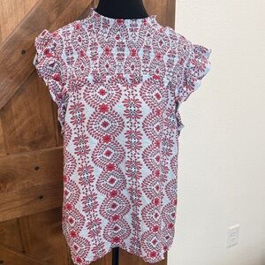 The Impeccable Pig Floral Top Size Medium